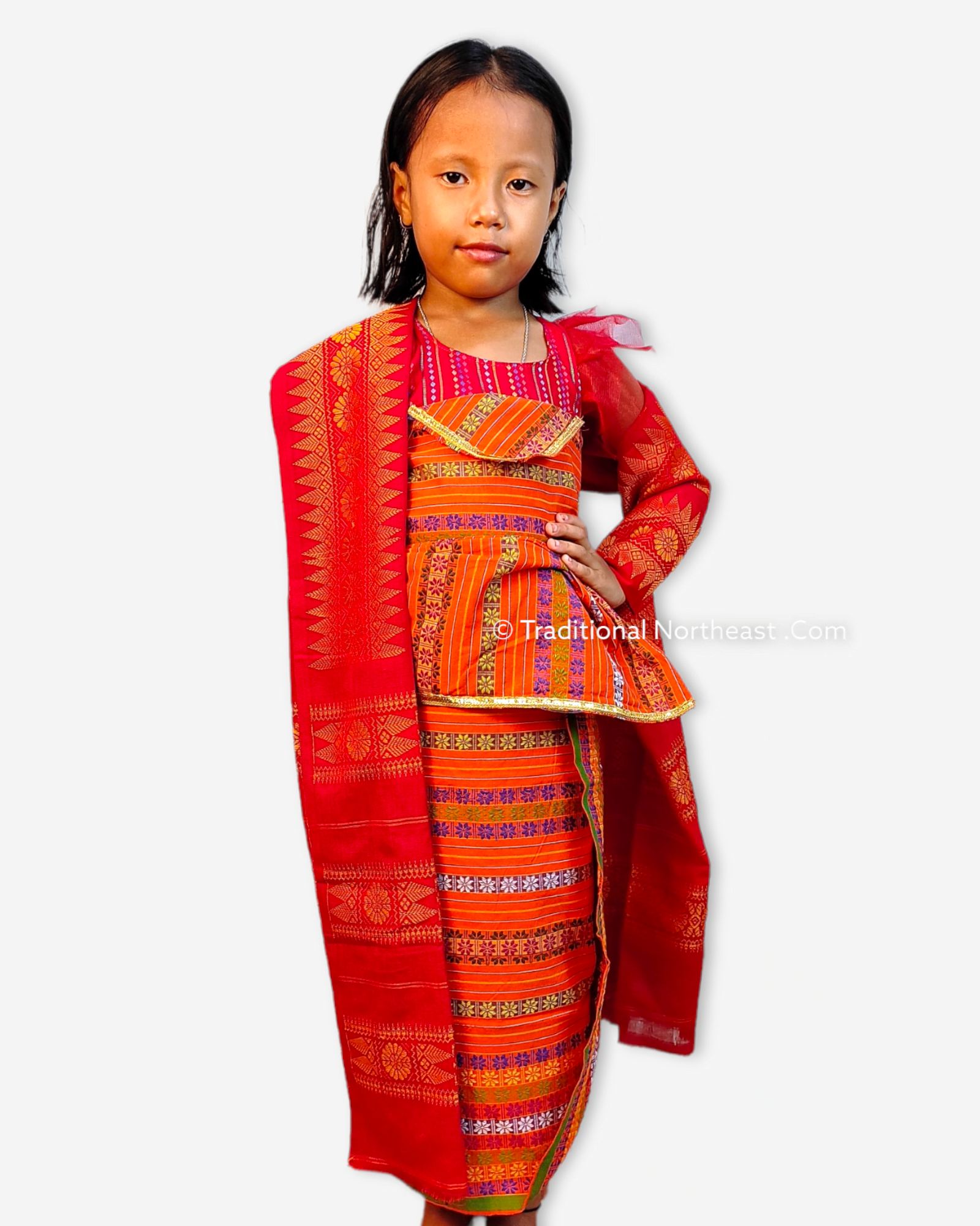 Image of Assamese Woman In Traditional Tribal Dresses During Bihu Festival  Celebrations in Guwahati, Assam-LR722938-Picxy