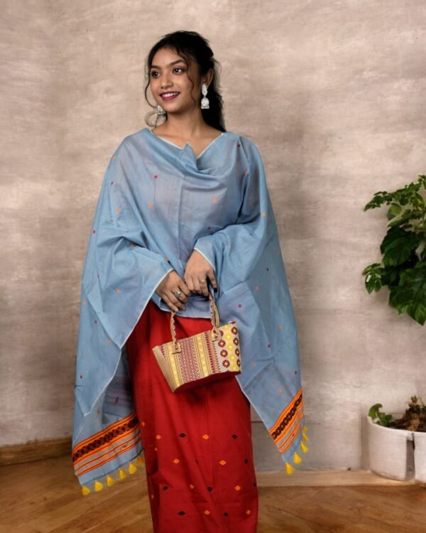 Dimasa Rikhaosa- Dupatta- Shawl - Image 2