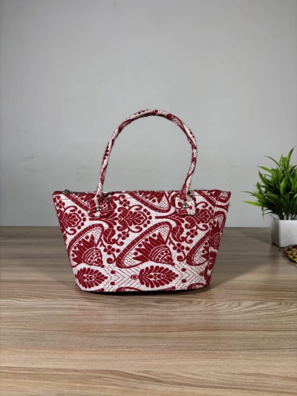 Traditional Designed Hand Bag - Rupahi Handle - Image 2