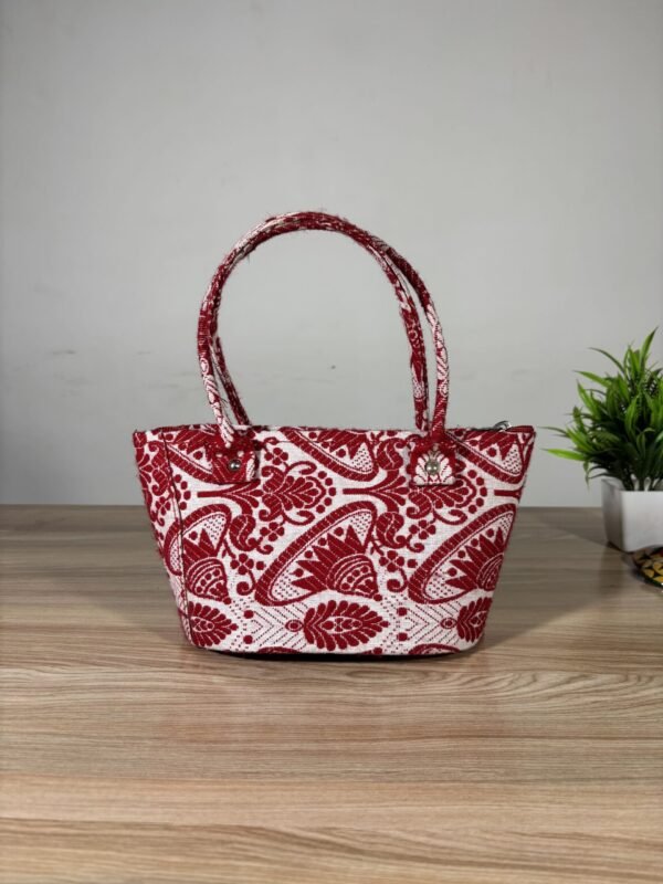 Traditional Designed Hand Bag - Rupahi Handle - Image 1
