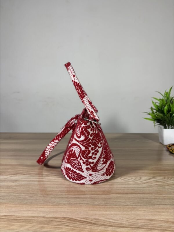 Traditional Designed Hand Bag - Rupahi Handle - Image 3