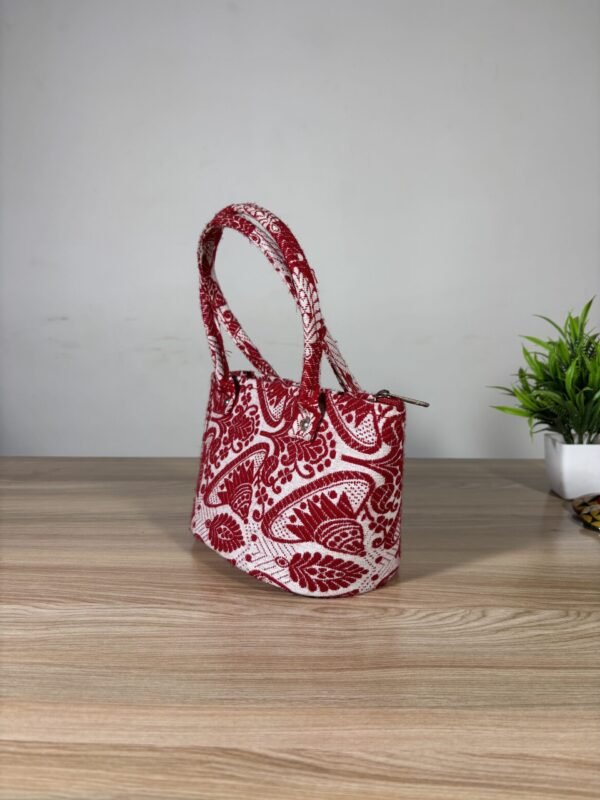 Traditional Designed Hand Bag - Rupahi Handle - Image 4
