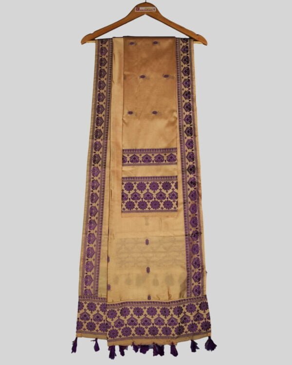 Kids Resom Poly Paat Mekhela Sador – Traditional NorthEast