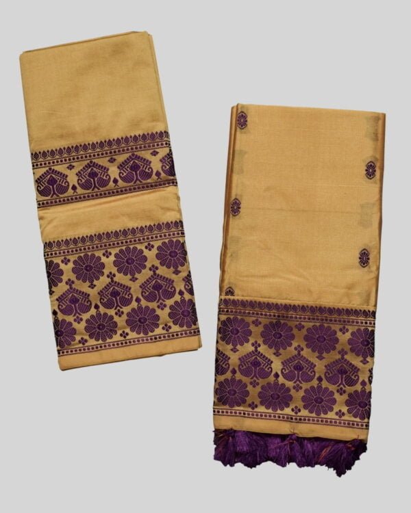 Kids Resom Poly Paat Mekhela Sador – Traditional NorthEast