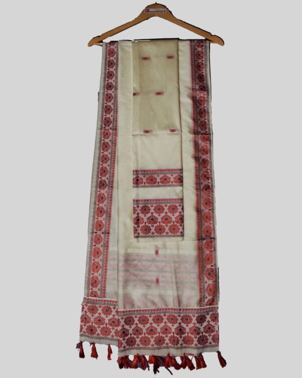 Kids Resom Poly Paat Mekhela Sador – Traditional NorthEast