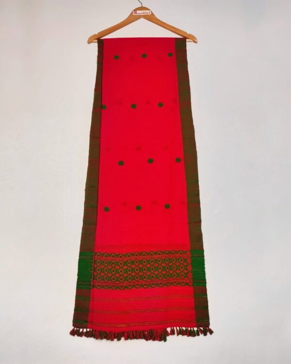 Ready to wear Handwoven Cotton Sador – Traditional NorthEast