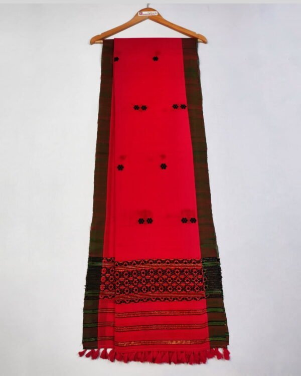 Ready to wear Handwoven Cotton Sador – Traditional NorthEast