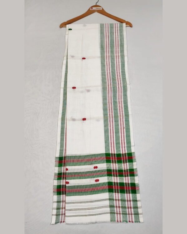 Ready to wear Handwoven Cotton Sador – Traditional NorthEast