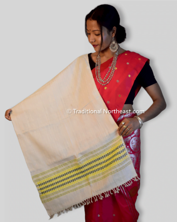 Handwoven Pure Eri stole – Traditional NorthEast