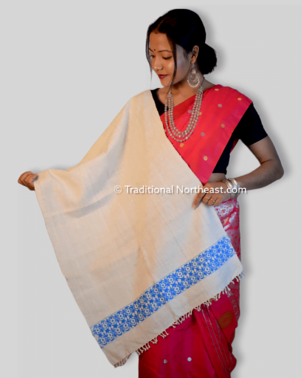 Handwoven Pure Eri stole – Traditional NorthEast