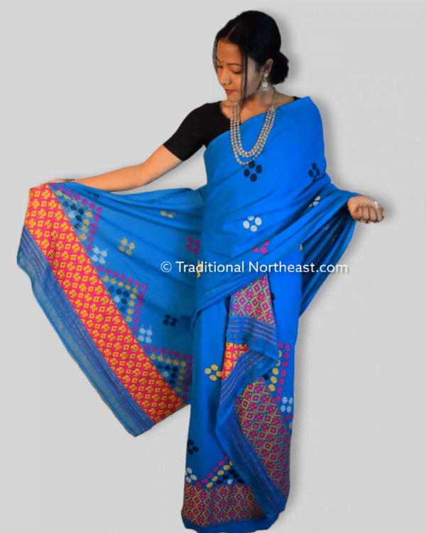 Mising design handwoven Mekhela Sador – Traditional NorthEast