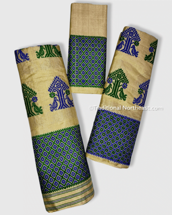 Pure Toss Mekhela Sador with Lab Tested Mark – Traditional NorthEast