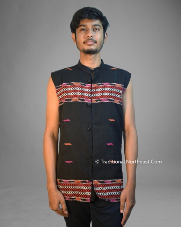 Traditional Waistcoat- Karbi Design – Traditional NorthEast