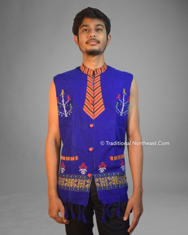 Traditional Waistcoat Karbi Design - Image 3