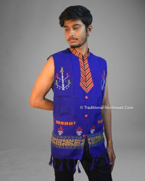 Traditional Waistcoat Karbi Design - Image 4