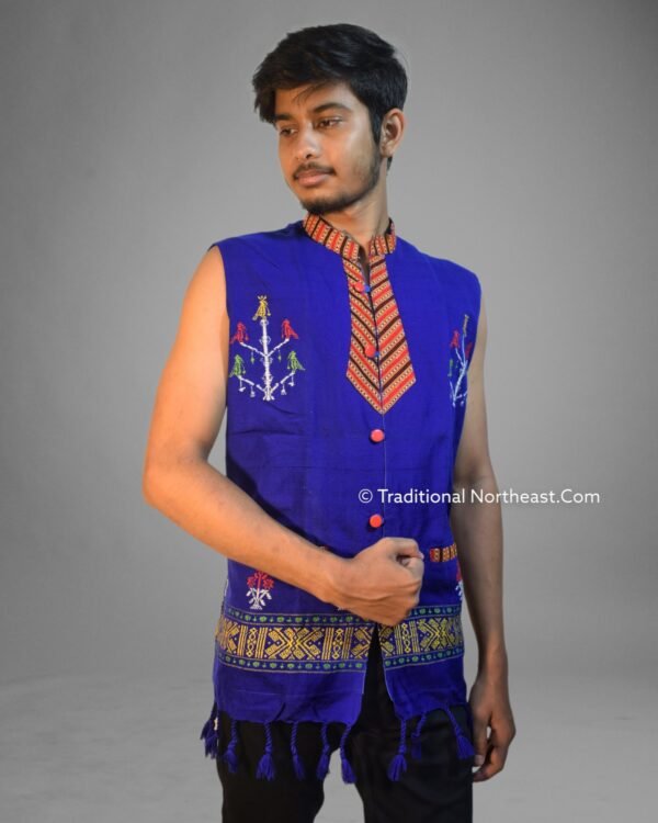Traditional Waistcoat Karbi Design - Image 1