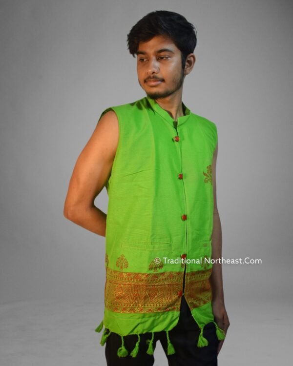Traditional Waistcoat- Karbi Design – Traditional NorthEast