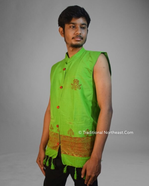 Traditional Waistcoat- Karbi Design – Traditional NorthEast