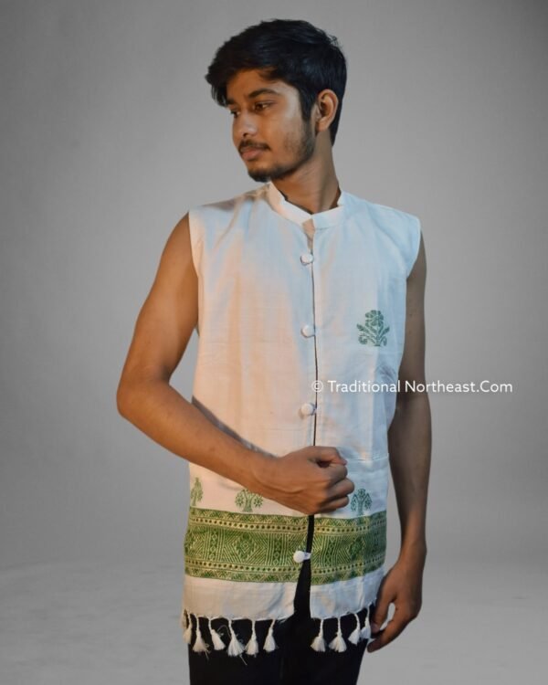 Traditional Waistcoat- Karbi Design – Traditional NorthEast