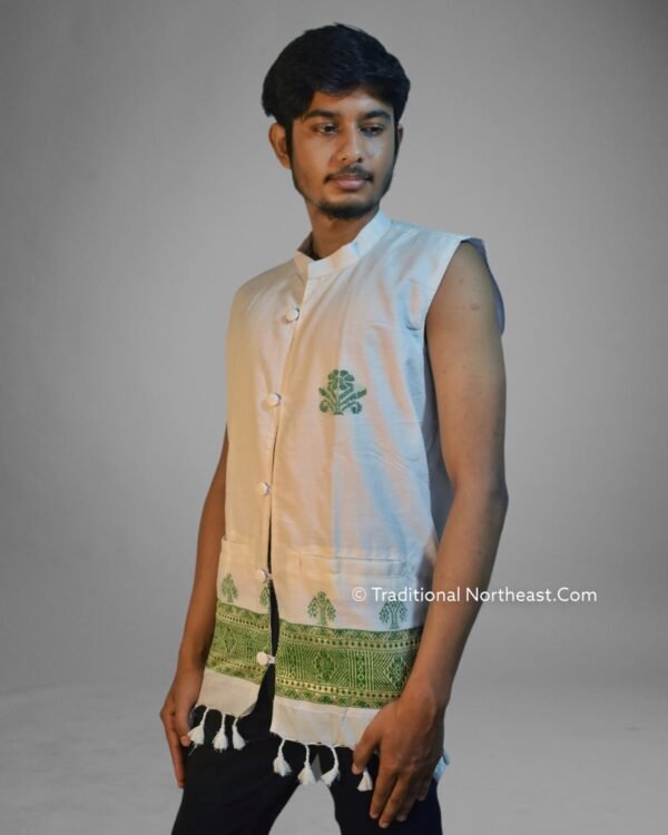 Traditional Waistcoat- Karbi Design – Traditional NorthEast