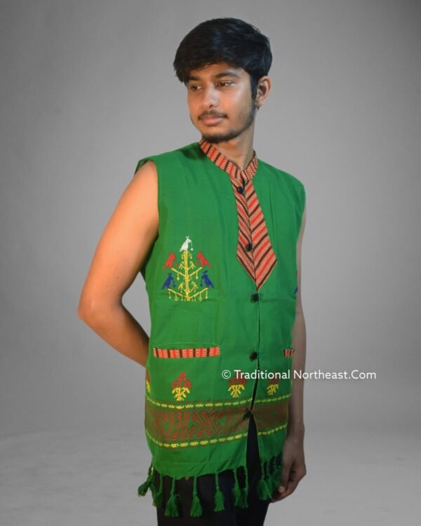 Traditional Waistcoat- Karbi Design – Traditional NorthEast