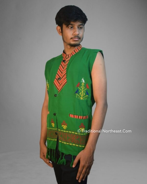 Traditional Waistcoat- Karbi Design – Traditional NorthEast