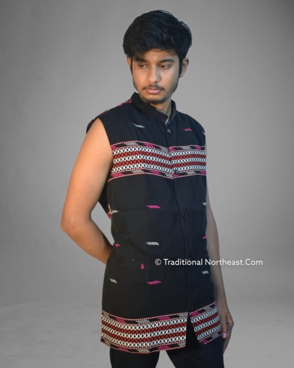 Traditional Waistcoat- Karbi Design – Traditional NorthEast
