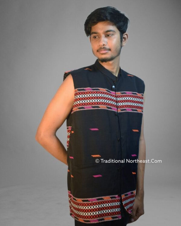 Traditional Waistcoat- Karbi Design – Traditional NorthEast