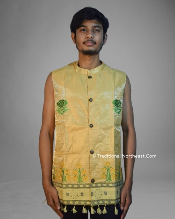 Traditional Waistcoat- Karbi Design – Traditional NorthEast