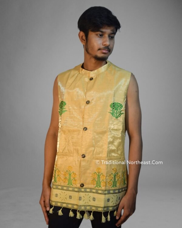 Traditional Waistcoat- Karbi Design – Traditional NorthEast
