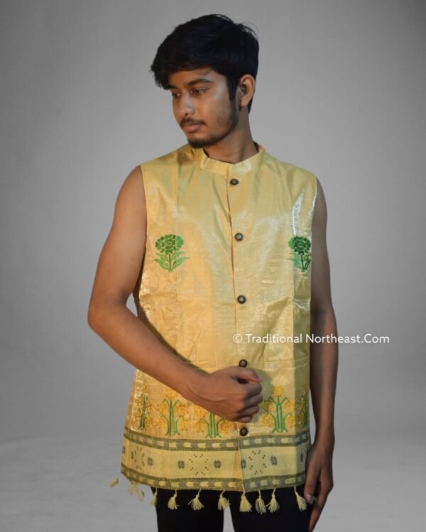Traditional Waistcoat- Karbi Design – Traditional NorthEast