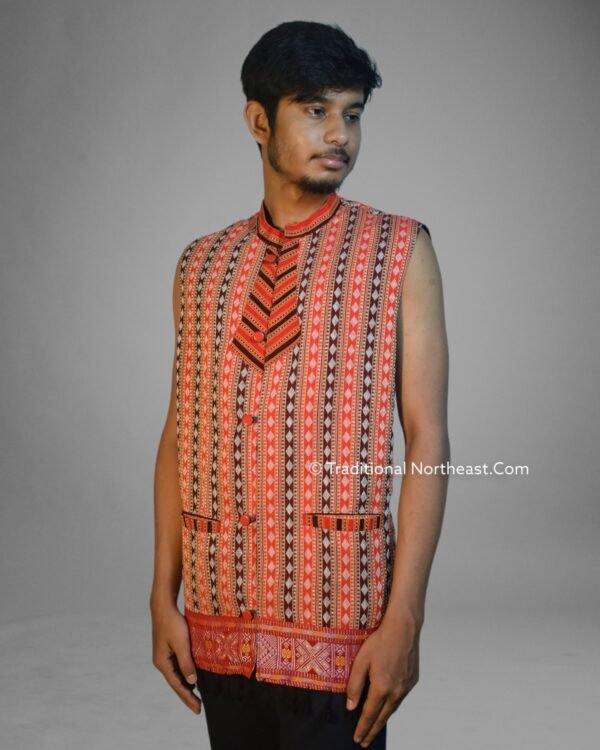 Traditional Waistcoat- Karbi Design – Traditional NorthEast
