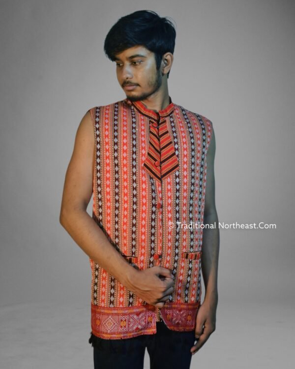 Traditional Waistcoat- Karbi Design – Traditional NorthEast