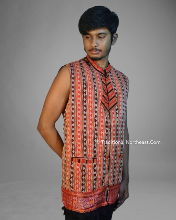 Traditional Waistcoat- Karbi Design – Traditional NorthEast