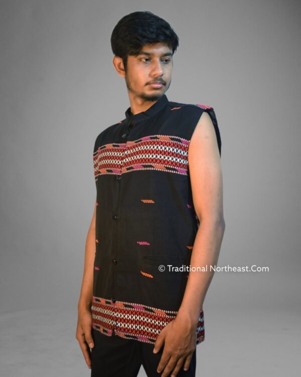 Traditional Waistcoat- Karbi Design – Traditional NorthEast