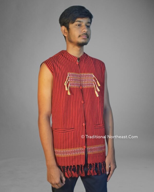Traditional Waistcoat- Karbi Design – Traditional NorthEast