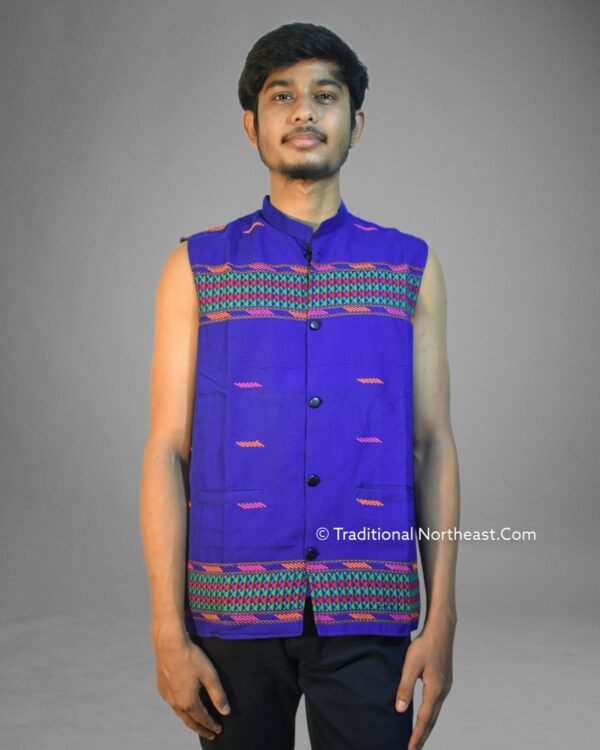 Traditional Waistcoat- Karbi Design – Traditional NorthEast