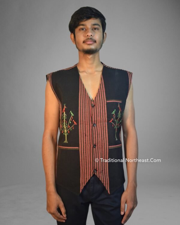 Traditional Waistcoat- Karbi Design – Traditional NorthEast