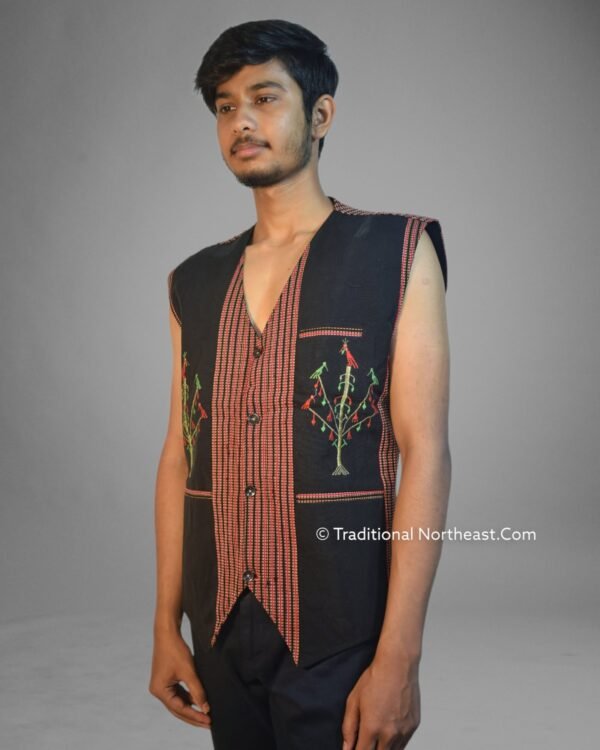 Traditional Waistcoat- Karbi Design – Traditional NorthEast
