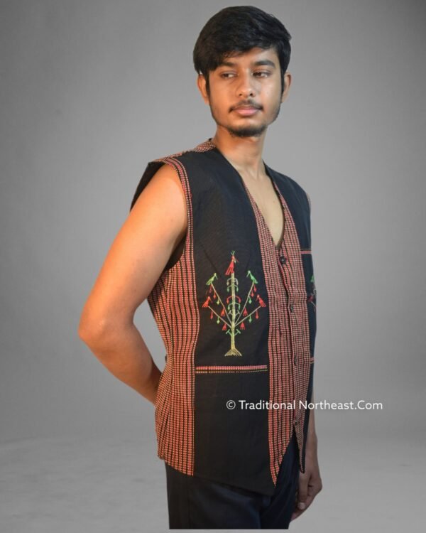 Traditional Waistcoat- Karbi Design – Traditional NorthEast