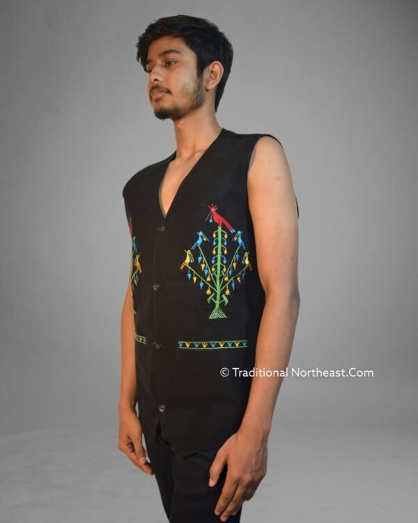 Traditional Waistcoat- Karbi Design – Traditional NorthEast
