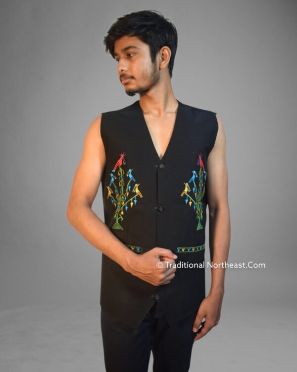 Traditional Waistcoat- Karbi Design – Traditional NorthEast
