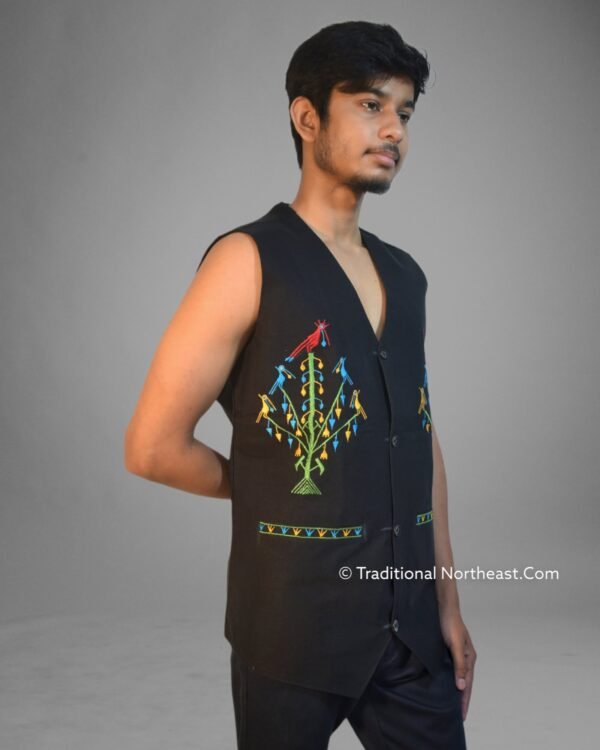 Traditional Waistcoat- Karbi Design – Traditional NorthEast