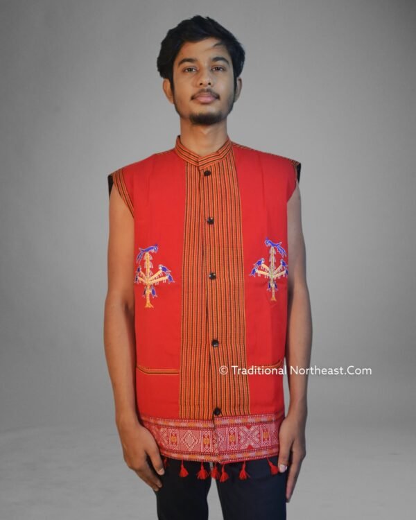 Traditional Waistcoat- Karbi Design – Traditional NorthEast