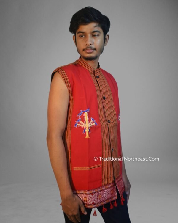 Traditional Waistcoat- Karbi Design – Traditional NorthEast