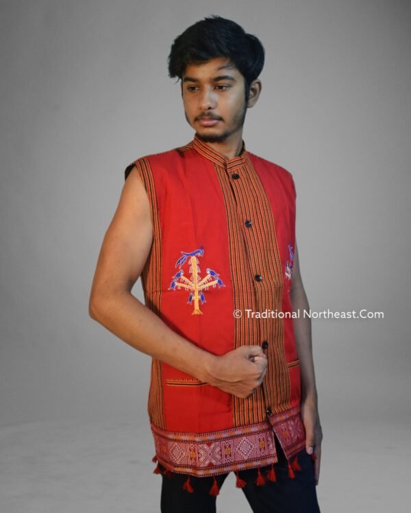 Traditional Waistcoat- Karbi Design – Traditional NorthEast