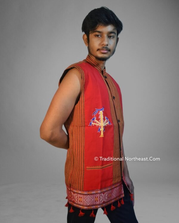 Traditional Waistcoat- Karbi Design – Traditional NorthEast