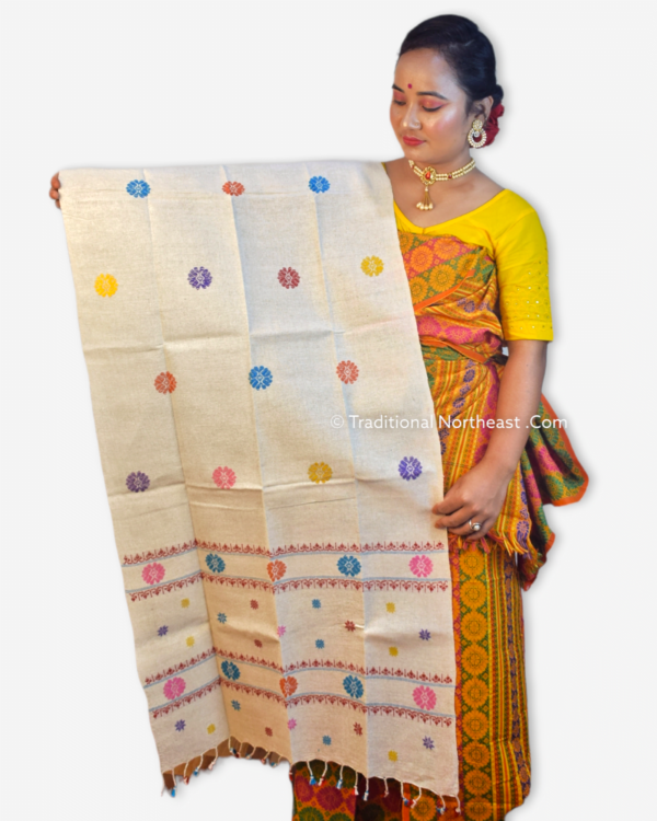 Indi Fasra - Bodo Traditional Pure Eri Stole – Traditional NorthEast
