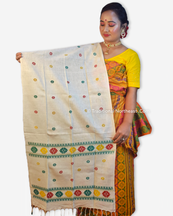 Indi Fasra - Bodo Traditional Pure Eri Stole – Traditional NorthEast