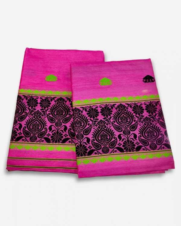 Mix Toss Handmade Sador Mekhela Set – Traditional NorthEast